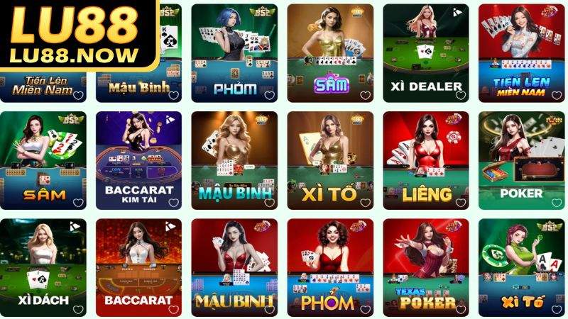 Các trò chơi bài truyền thống được nhiều người yêu thích