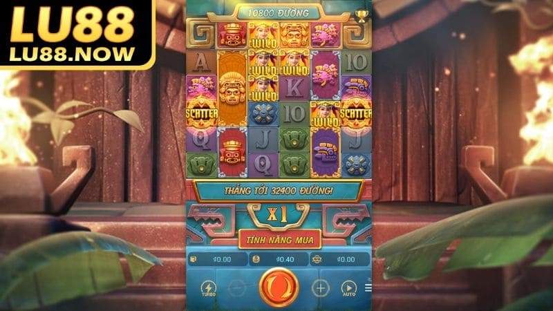 Giao diện trò chơi nổ hũ Aztec